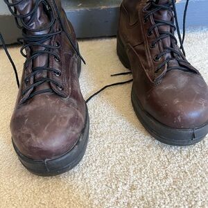 Men's Rugged Dark Brown Boots